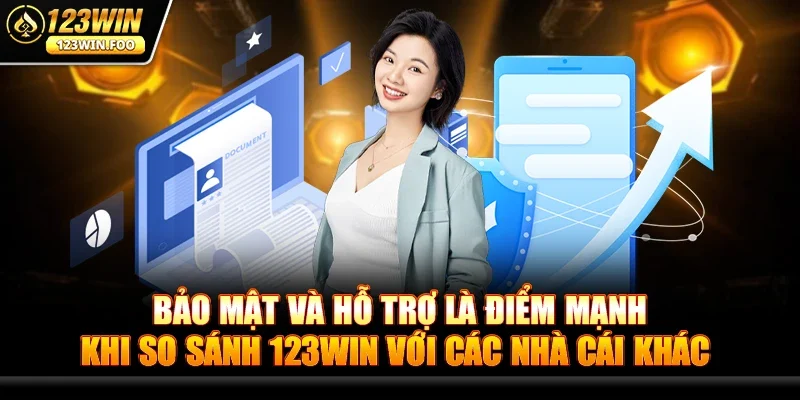So Sánh 123win Với Các Nhà Cái Khác – Lựa Chọn Tối Ưu Nhất 4 Bảo Mật Và Hỗ Trợ Là Điểm Mạnh Khi So Sánh 123win Với Các Nhà Cái Khác