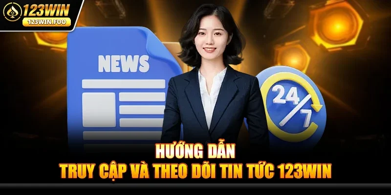 Hướng dẫn truy cập và theo dõi Tin tức 123win