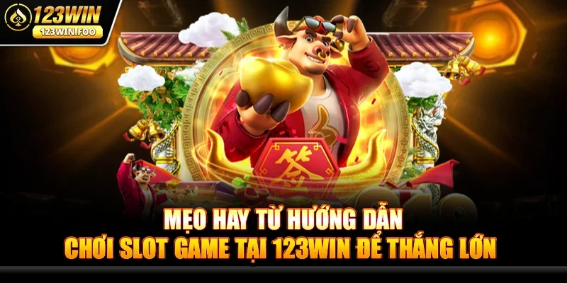 Hướng Dẫn Chơi Slot Game Tại 123win -Bí Quyết Chơi Hấp Dẫn 4 Mẹo Hay Từ Hướng Dẫn Chơi Slot Game Tại 123win Để Thắng Lớn